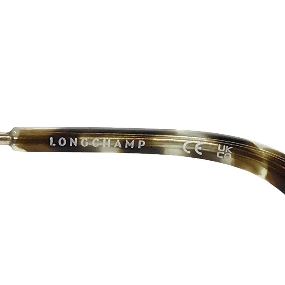 Longchamp Eyeglasses Frames LO2692 404 Gray Tortoise Gold Cat Eye 54-17-145